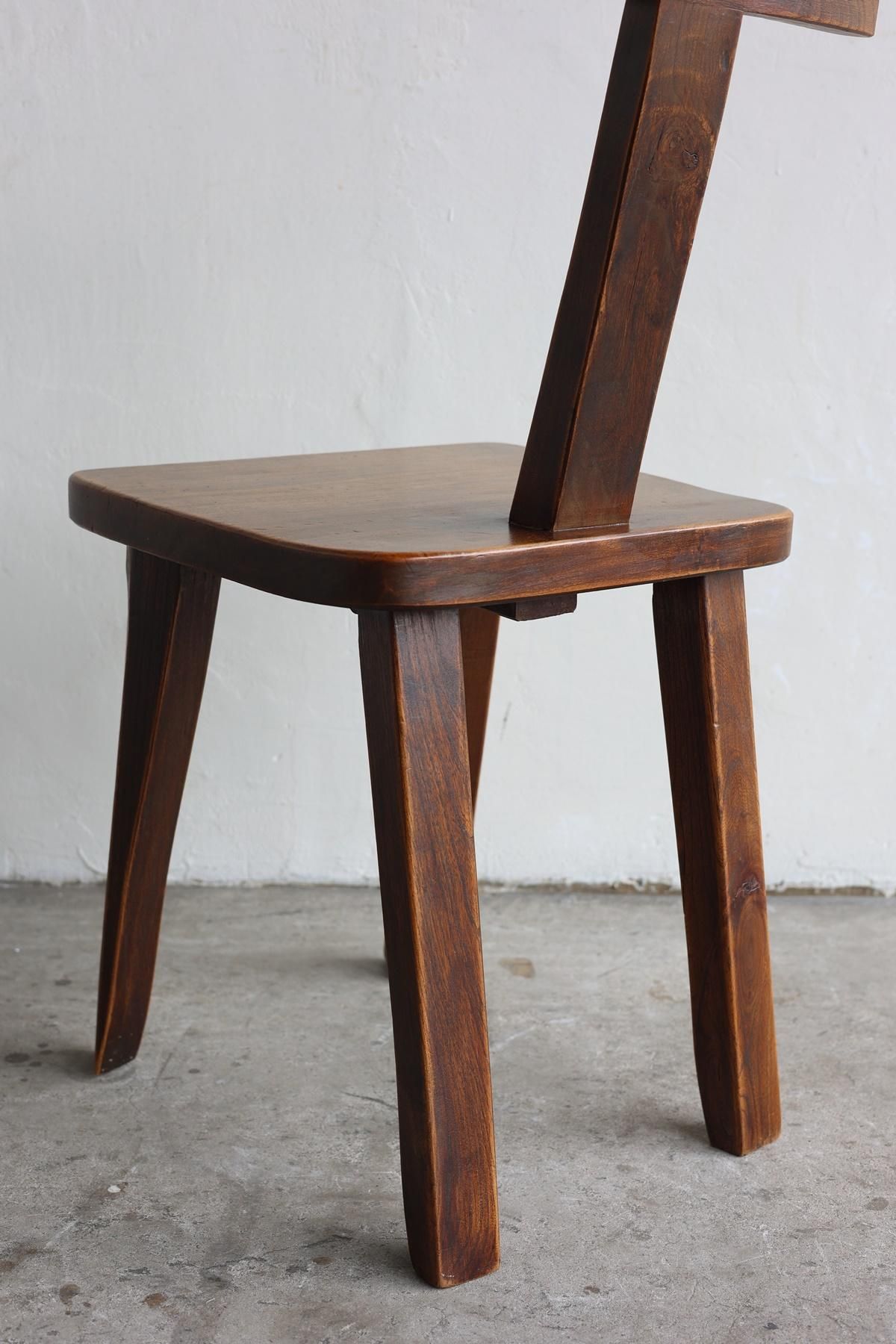 Brutalist T Chair A / Olavi Hanninen for Aranjou / France