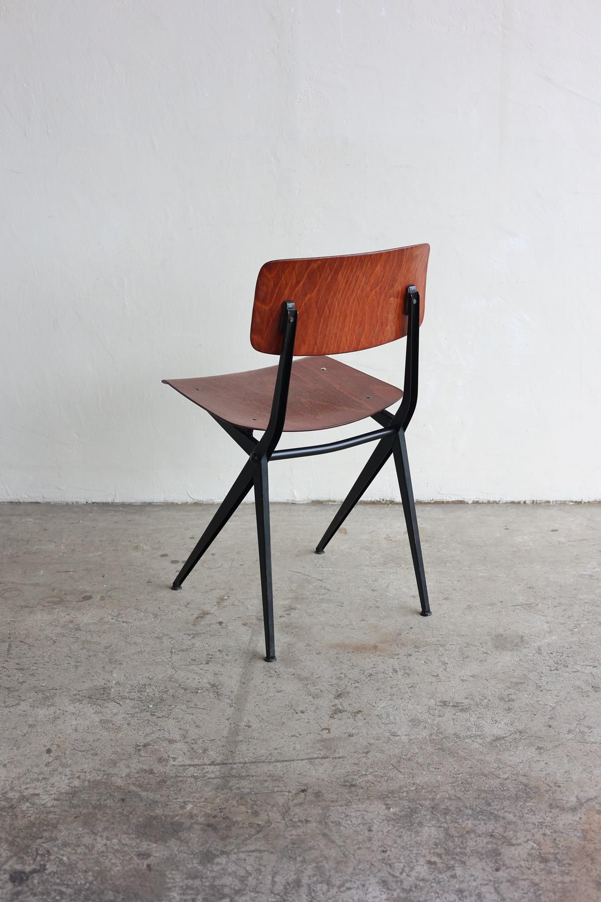 マルコチェアS201ブラウン&ブラック Marko chair S201