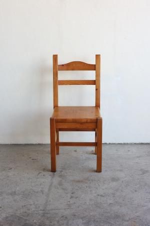 Solid pine chair[LY]の商品画像