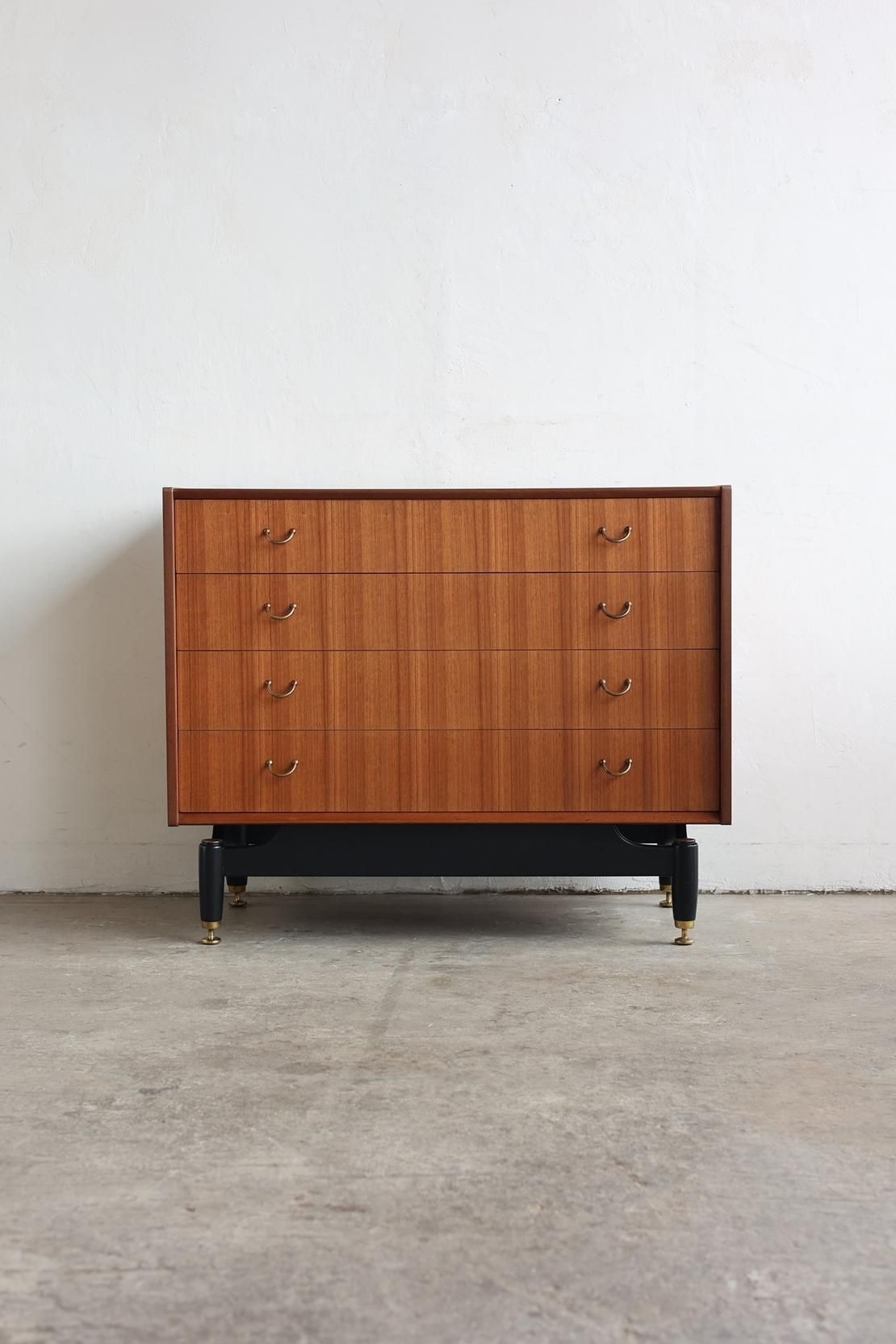 G-plan ”tola＆black” chest[LY] - Antiques & Repair eel