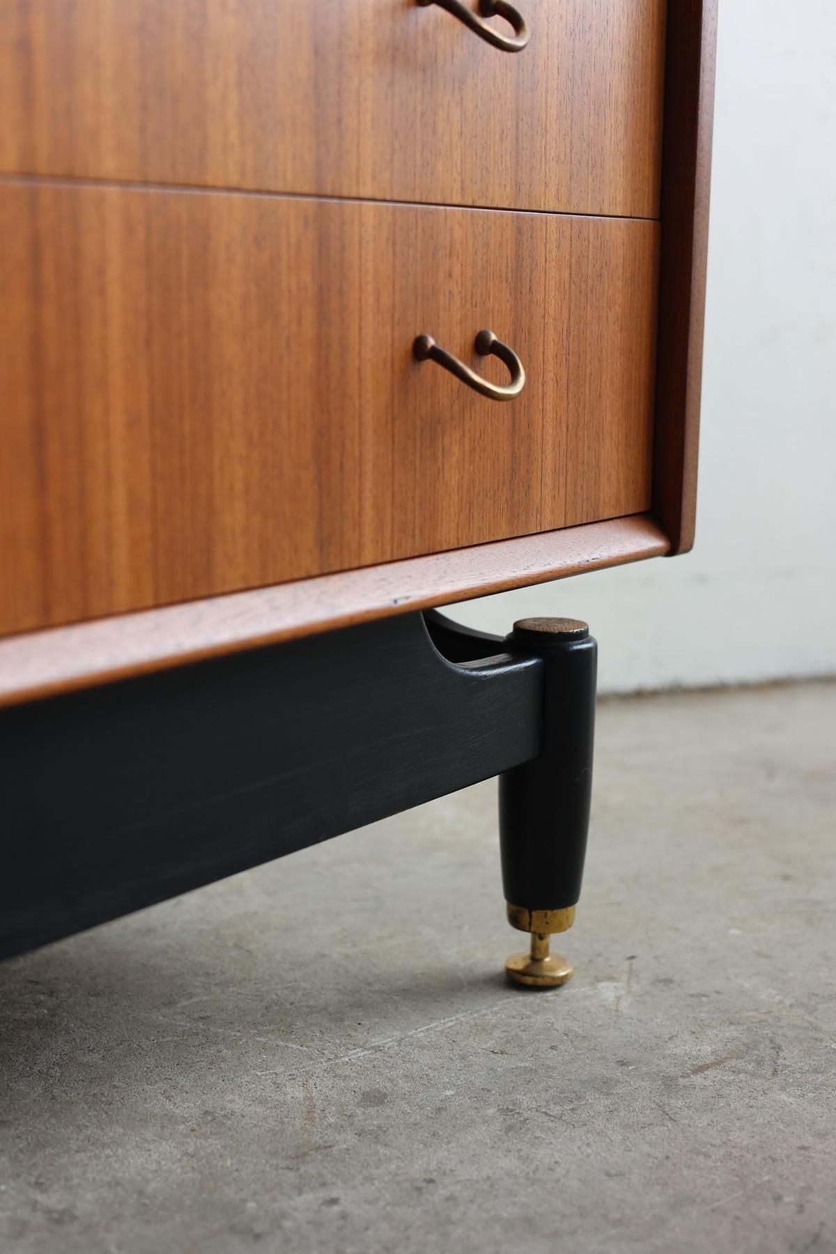 G-plan ”tola＆black” chest[LY] - Antiques & Repair eel