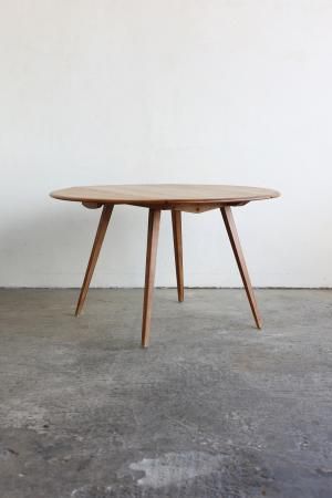 ERCOL ダイニングテーブル ビンテージの伸長式テーブル、アーコール（ERCOL社）の