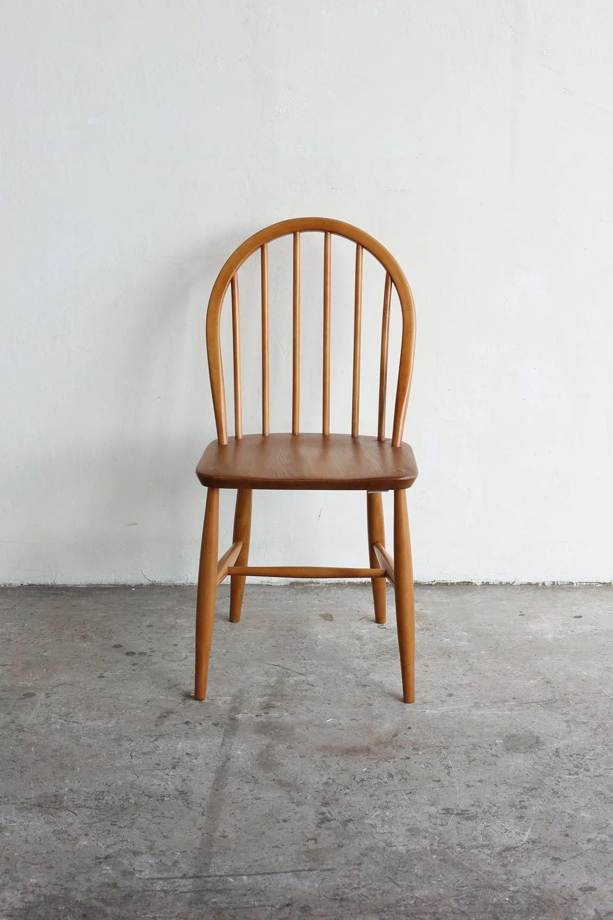 アーコールチェア ERCOL 6back chair(straight seat)[AY] - Antiques & Repair eel