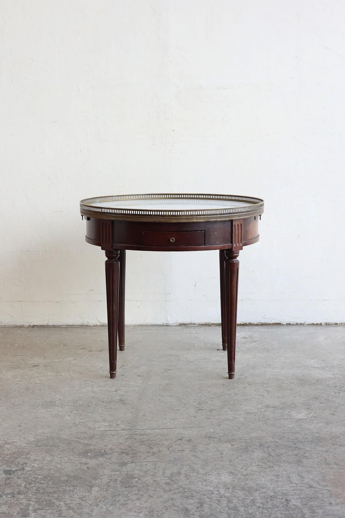 【福岡市限定】【展示品・未使用品】サイドテーブル Marble top side table - Antiques & Repair eel