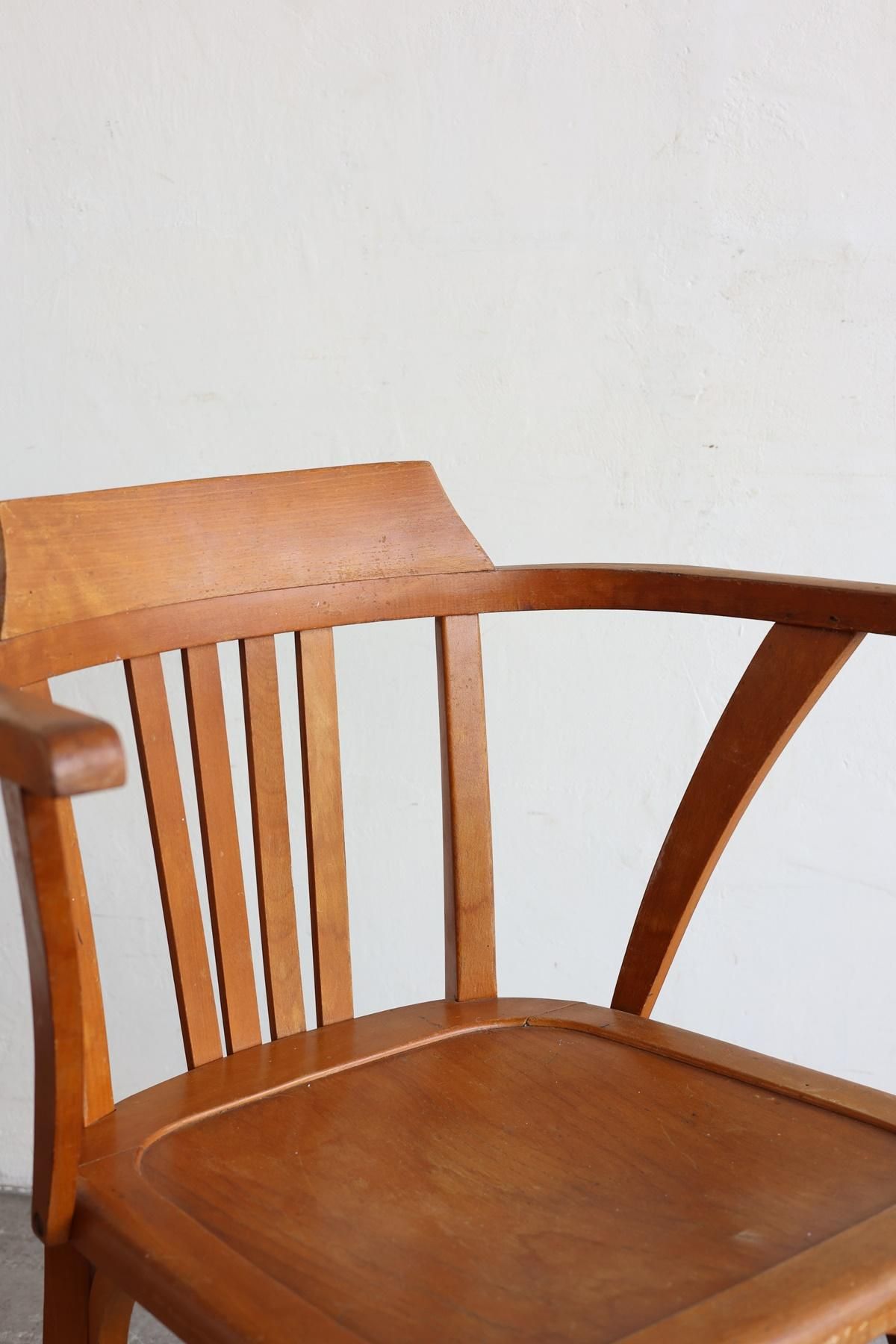 オランダ製　コーナーチェアー Bent wood chair[LY] - Antiques & Repair eel