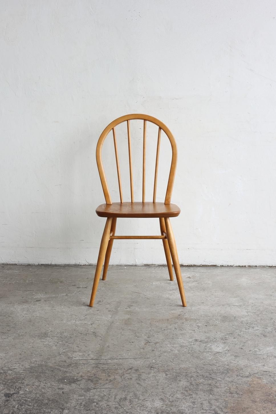 ERCOL アーコールチェア 4back chair (dark) ERCOL 4back chair - Antiques & Repair eel
