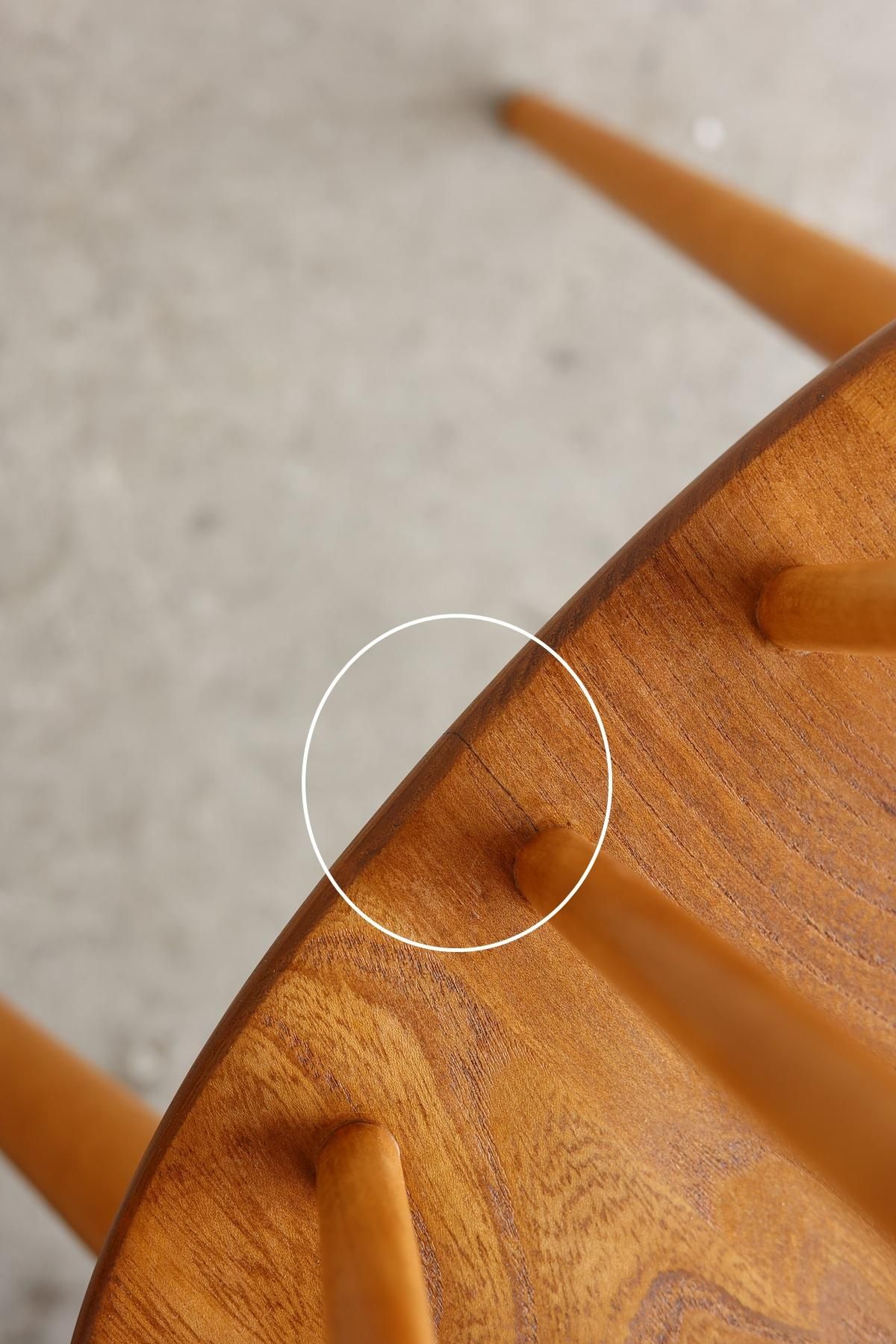 ERCOL 4back chair - Antiques & Repair eel