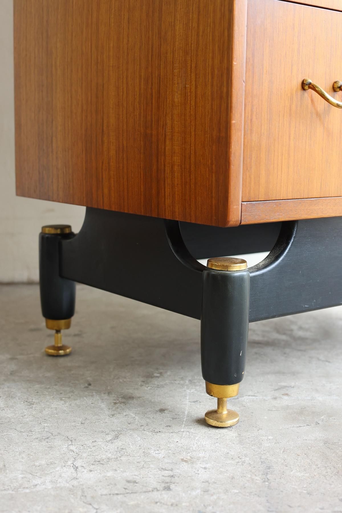 89098☆英国 G-PLAN Tola&black ドロワー ハンガーラック 89098☆英国