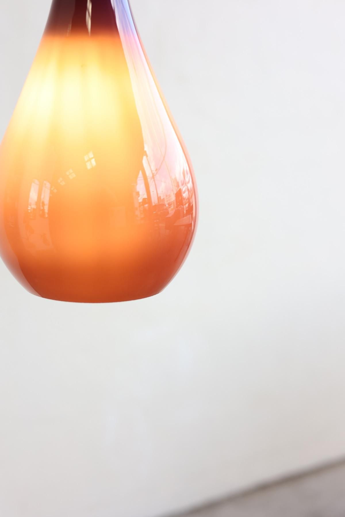 teardrop”/ Holmegaard for Louis Poulsen - Antiques & Repair eel