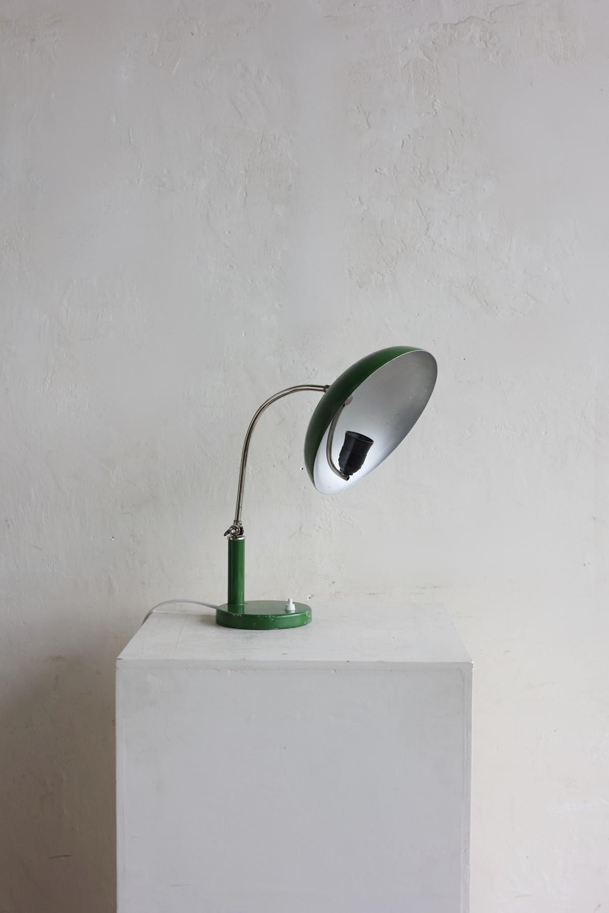 デスクランプ | フランスアンティーク深緑 - Antiques & Repair eel