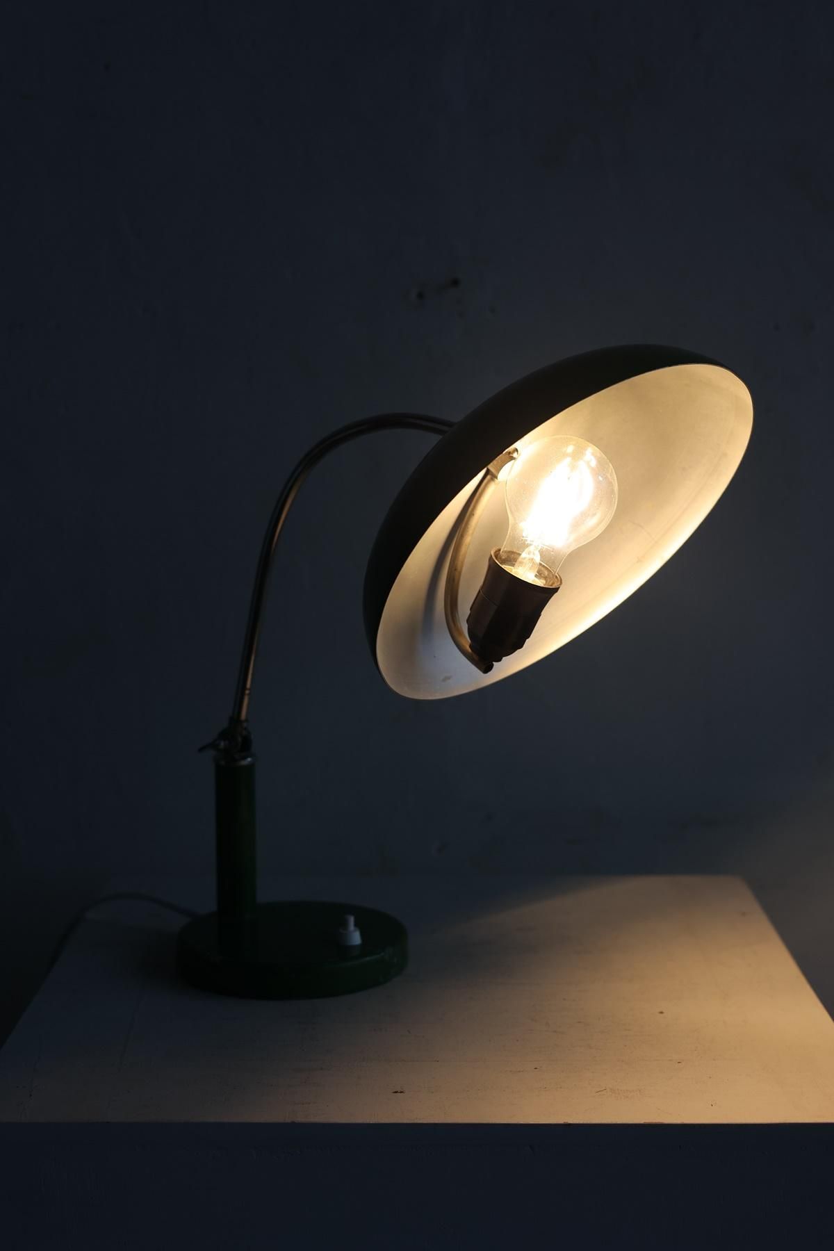 デスクランプ | フランスアンティーク深緑 - Antiques & Repair eel