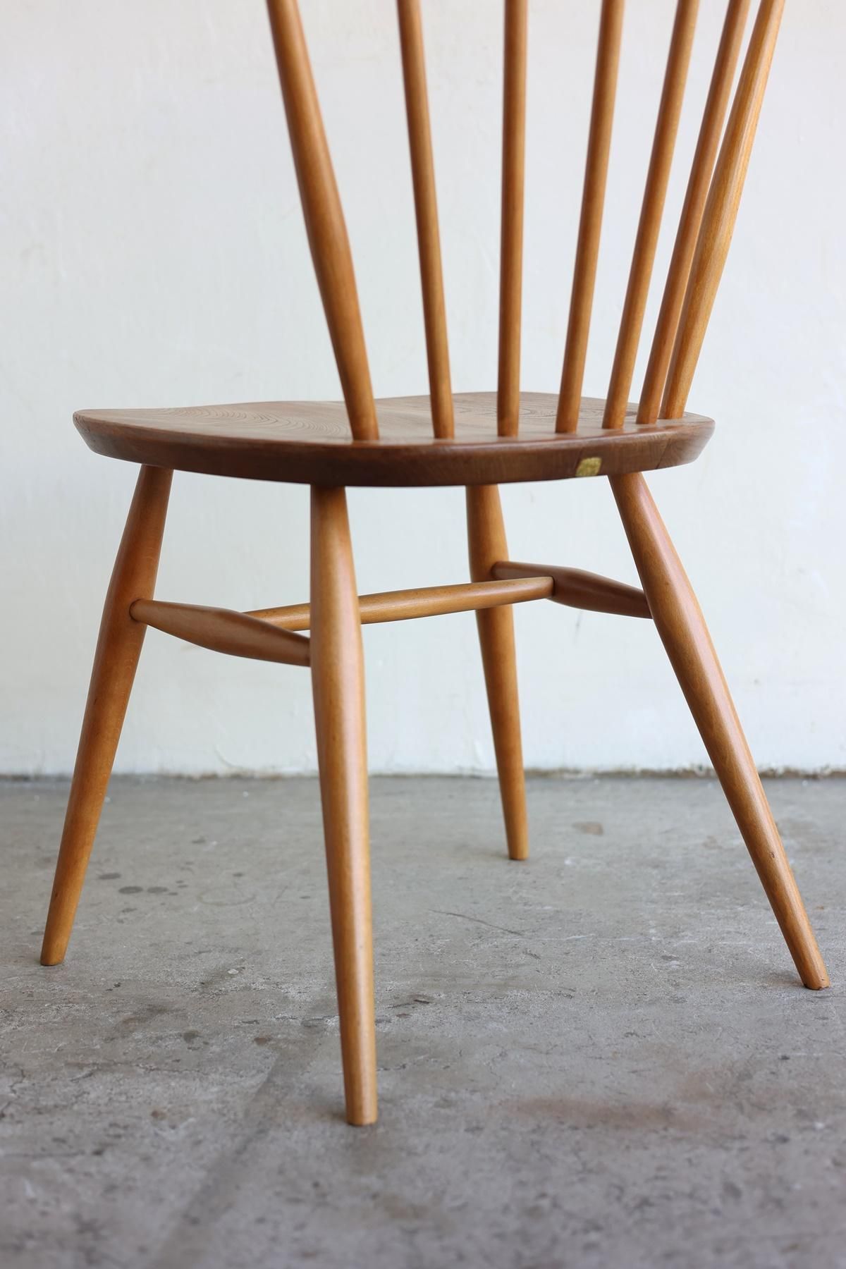 アーコール　ファンバックチェア イギリス アーコール社 ercol レア ファンバックチェア ち8-4