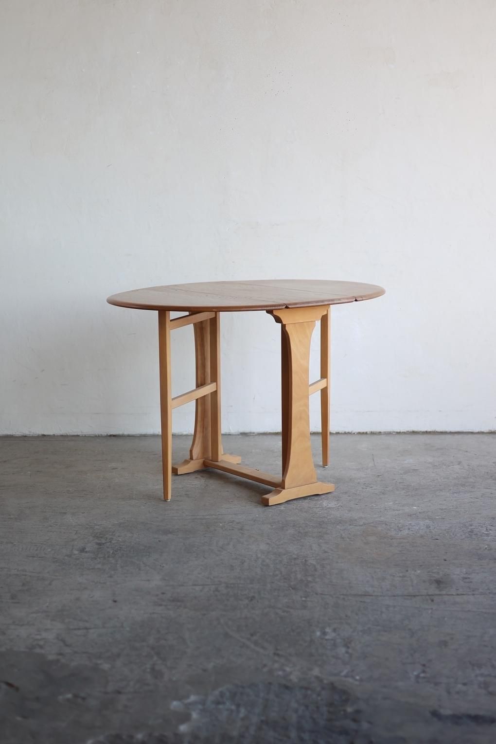ERCOL ゲートレッグサイドテーブル ERCOL ゲートレッグテーブル | コンパクト・個性的 - Antiques