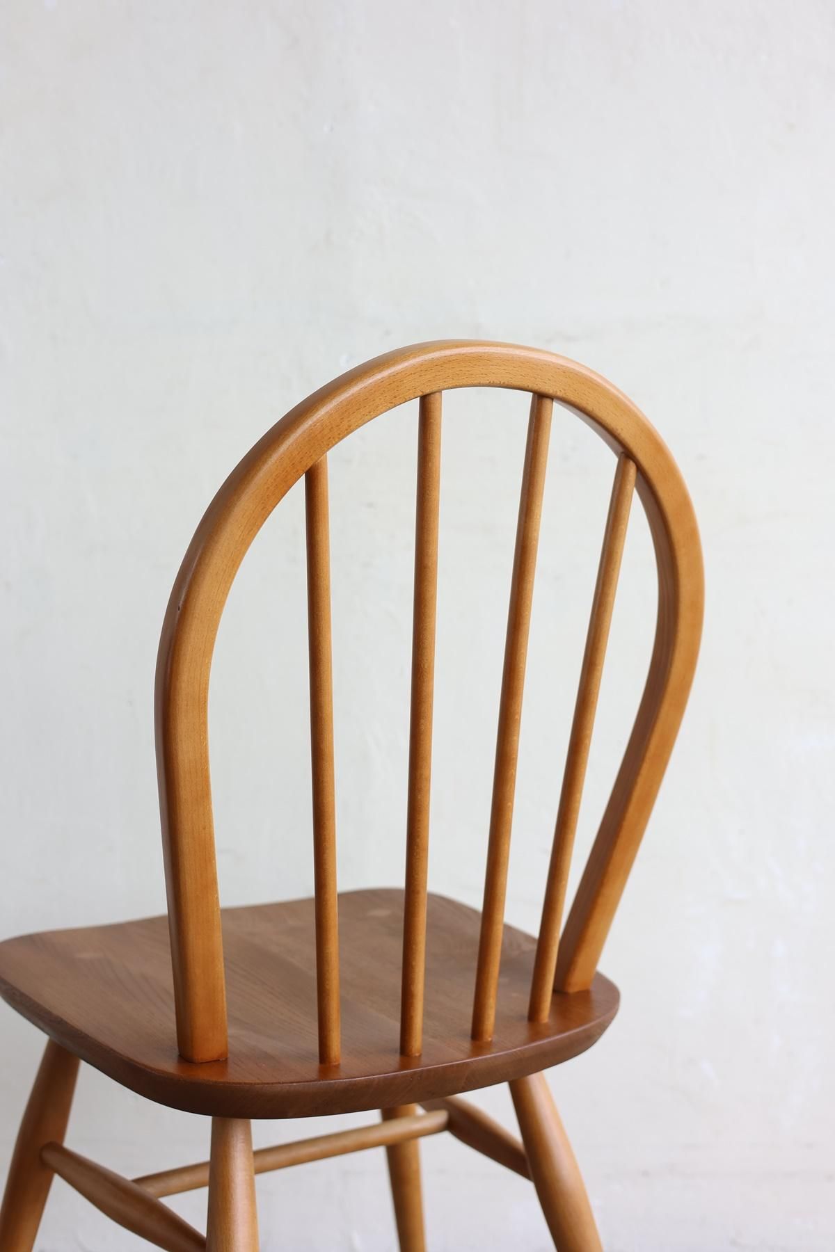 Ercol 木製チェア イギリス製 イギリス アーコール社 ercol フープバックチェア（背もたれ4本） ち14-7