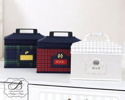 Maison Box Complete kit - カルトナージュ、バッグ材料shop