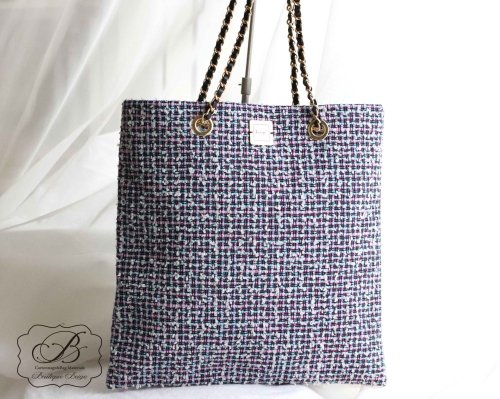 <img class='new_mark_img1' src='https://img.shop-pro.jp/img/new/icons14.gif' style='border:none;display:inline;margin:0px;padding:0px;width:auto;' />☆Tweed Chain Bag☆Purple系Multi Color