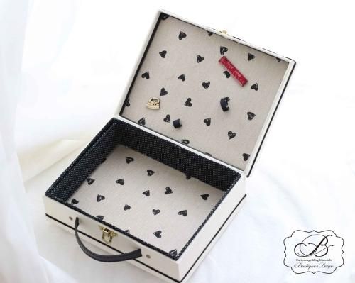 Mini TRUNK BOX お生地・レシピ付Complete kit - カルトナージュ