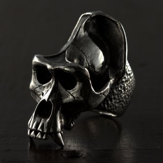Gorilla skull ring 