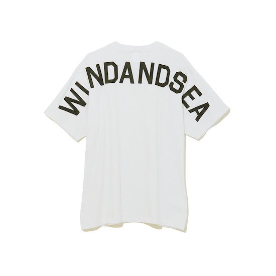 WIND AND SEA / BIG T-SHIRT WHITE×WHITEトップス