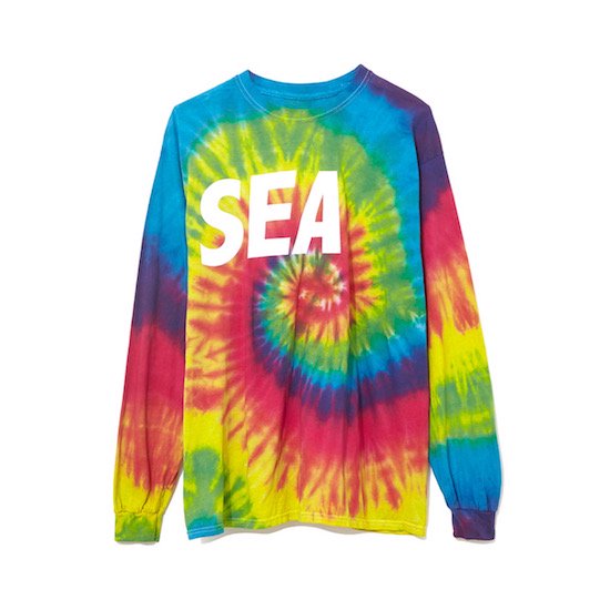 WIND AND SEA】LONG SLEEVE CUT-SEWN TIEDYE - fabric - ONLINE STORE 