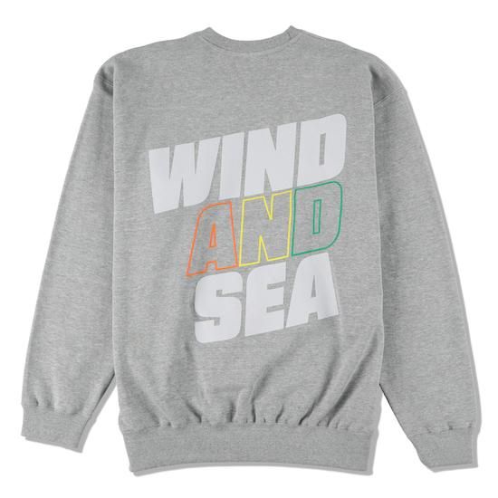 トップス WIND AND SEA juicy-fresh CREW NECK WIND AND SEA】SEA (juicy-fresh) CREW NECK SWEAT - fabric