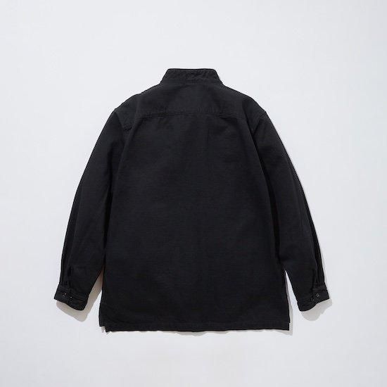トップス KUON 9oz Denim Kimono Collar Shirt KUON・9oz DENIM KIMONO COLLAR SHIRT / browniegift