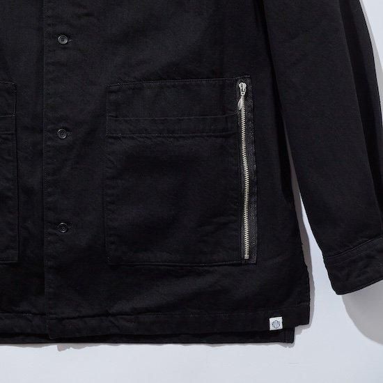 トップス KUON 9oz Denim Kimono Collar Shirt KUON・9oz DENIM KIMONO COLLAR SHIRT / browniegift