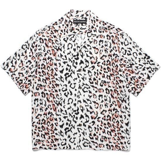 WACKO MARIA】LEOPARD HAWAIIAN SHIRT S/S - fabric - ONLINE