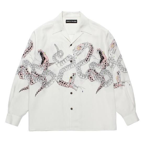 新品未使用　WACKOMARIA HAWAIIAN SHIRT L WACKO MARIA】HAWAIIAN SHIRT L/S - fabric - ONLINE STORE