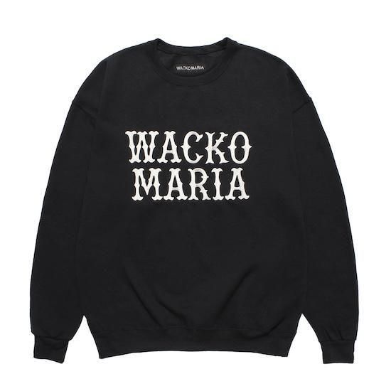 トップス WACKO MARIA CREW NECK SWEAT SHIRT WACKO MARIA】CREW NECK SWEAT SHIRT - fabric - ONLINE STORE｜正規