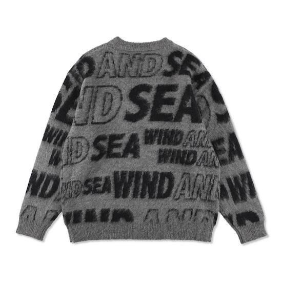 トップス WIND AND SEA Shaggy BIGSEA Knit Sweater Shaggy BIGSEA Knit Sweater – WIND AND SEA