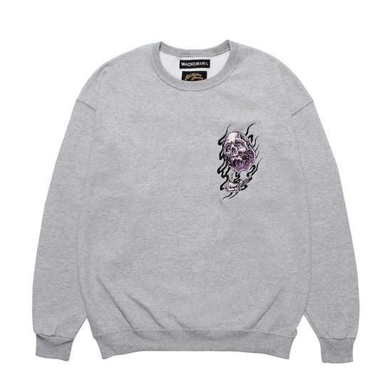 WACKO MARIA】×56TATTOO CREW NECK SWEAT SHIRT - fabric - ONLINE