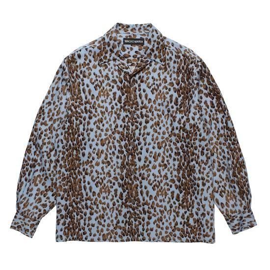 WACKO MARIA】LEOPARD HAWAIIAN SHIRT L/S - fabric - ONLINE STORE