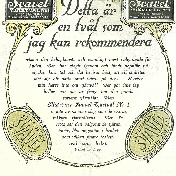スウェーデンの古い雑誌表紙 Bonniers 1924-8-16 Nr33 053(アンティークプリント)