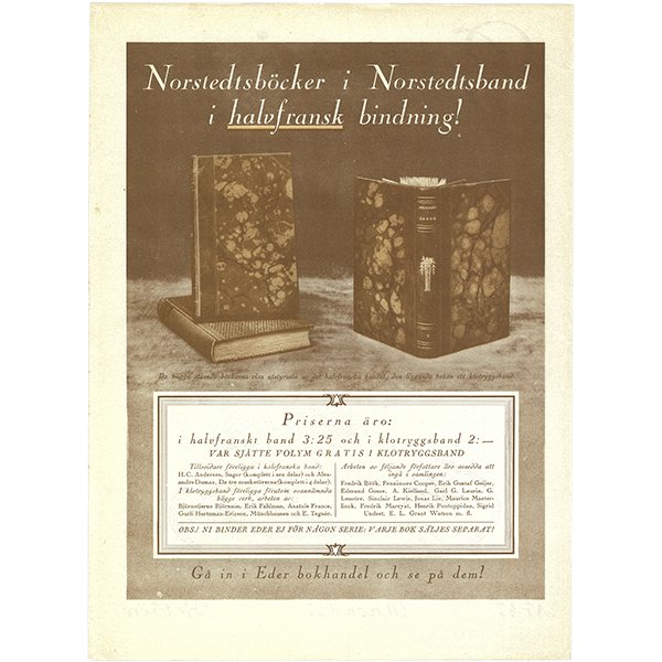 スウェーデンの古い雑誌表紙 Bonniers 1927-11-20 Nr47 057(アンティークプリント)