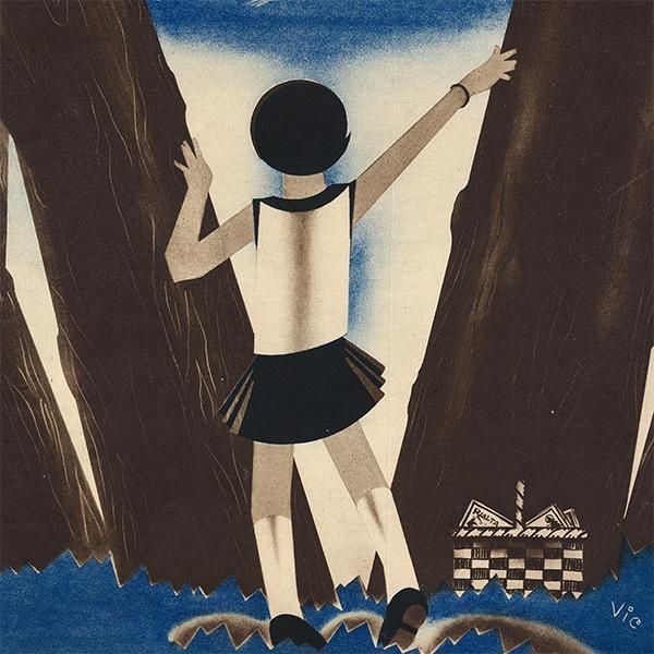 フランスの雑誌広告1930年代 Chocolat Menier (ショコラメニエ) 0010