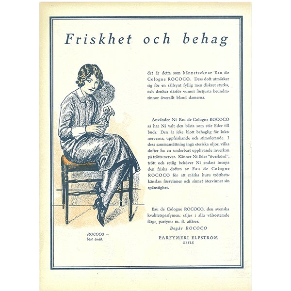 スウェーデンの古い雑誌表紙 Bonniers 1924-9-20 Nr38 061(ヴィンテージプリント)
