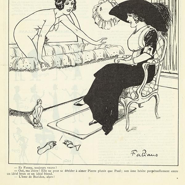 フランスの雑誌挿絵 ～LA VIE PARISIENNE～より（ファビアン・ファビアーノ/Fabien Fabiano）033