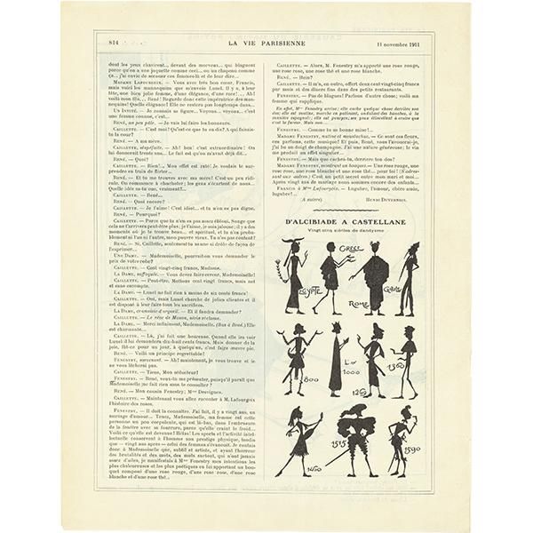 フランスの雑誌挿絵 ～LA VIE PARISIENNE～より（ファビアン・ファビアーノ/Fabien Fabiano）033