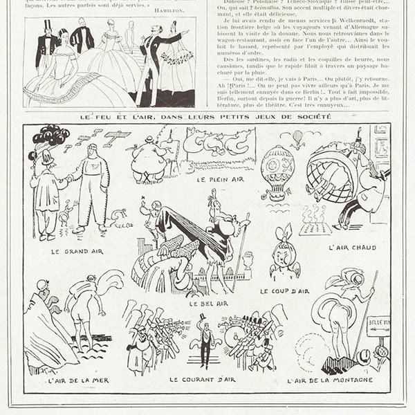 フランスの雑誌挿絵 ～LA VIE PARISIENNE～より（Sacha Zaliouk