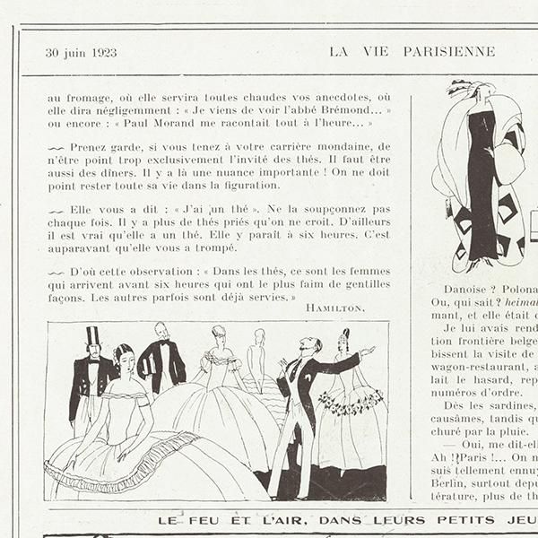 フランスの雑誌挿絵 ～LA VIE PARISIENNE～より（Sacha Zaliouk