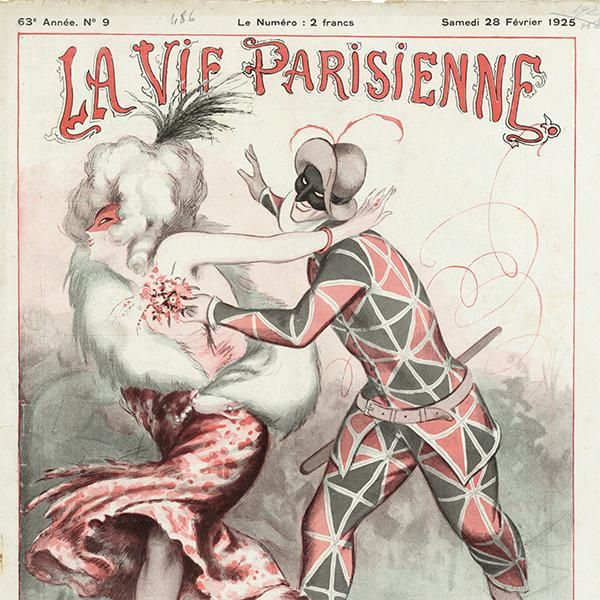 フランスの雑誌裏表紙 ～LA VIE PARISIENNE～より（Armand