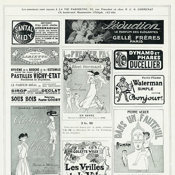 フランスの雑誌表紙 ～LA VIE PARISIENNE～より（Pierlic. Skating-Flirt）060