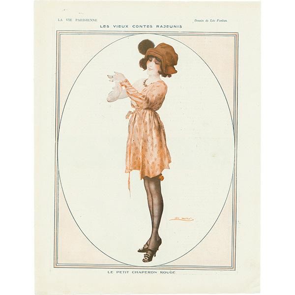 フランスの雑誌挿絵 ～LA VIE PARISIENNE～より（Léo Fontan
