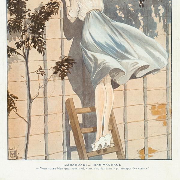 フランスの雑誌挿絵 ～LA VIE PARISIENNE～より（ジョルジュ