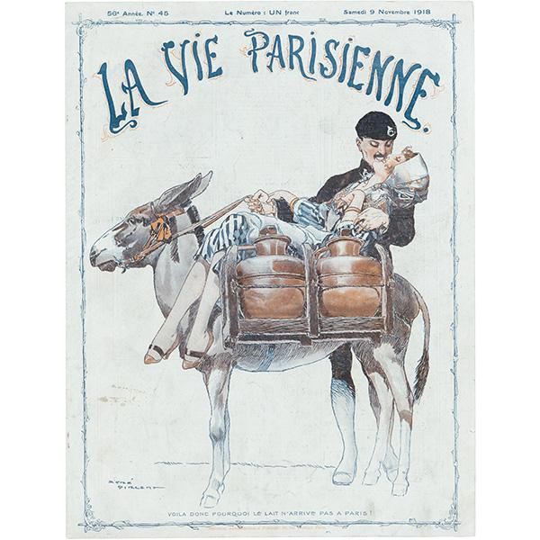 フランスの雑誌挿絵 ～LA VIE PARISIENNE～より（ルネ
