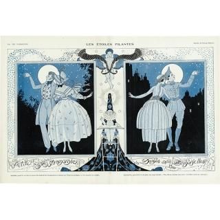 ジョルジュ・バルビエ(George Barbier) - 古いプリント・古い ジョルジュ・バルビエ(George Barbier) - 古いプリント・古い