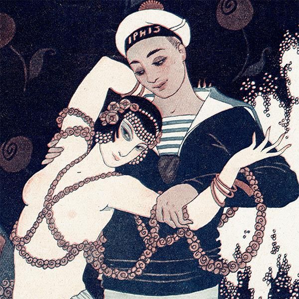 ジョルジュ・バルビエ(George Barbier)挿絵 ~FANTASIO~より ジョルジュ・バルビエ(George Barbier)挿絵 ~FANTASIO~より