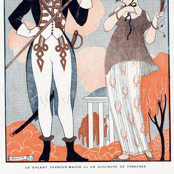 ジョルジュ・バルビエ(George Barbier)挿絵 ~LA VIE ジョルジュ・バルビエ(George Barbier)挿絵 ~LA VIE