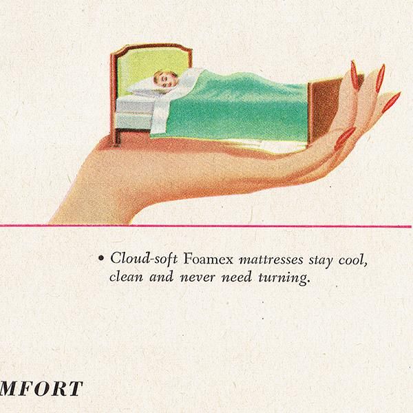 アメリカのヴィンテージ広告～Firestone Foamex～ 010